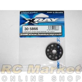 XRAY 305866 T4 Composite Offset Spur Gear 96T / 64 