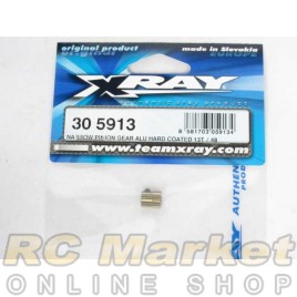 XRAY 305913 Narrow Alu Pinion Gear - Hard Coated 13T / 48