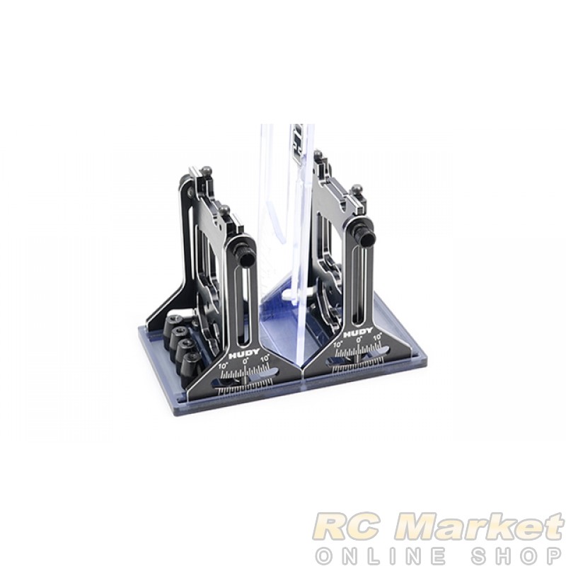 MUCH MORE MR-SSSO10 Set-up System Stand for 1/10th On-Road HUDY and Arrowmax