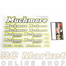 MUCH MORE MR-D19 Racing Color Decal Yellow
