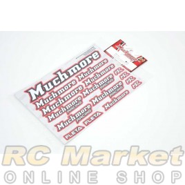 MUCH MORE MR-D21 Racing Color Decal Red