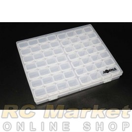 ARENA HBLC Hardware Box Large Clear 21x17.5x2.6cm, (56 in 1 Box)