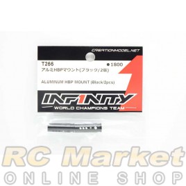 INFINITY T266 IF14-2 Aluminum HBP Mount (Black/2pcs)