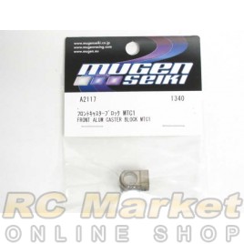 MUGEN SEIKI A2117 MTC1 Front Alum Caster Block
