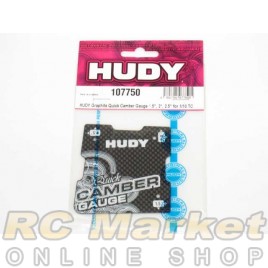HUDY 107750 Quick Camber Gauge for 1/10 Touring 1.5°, 2°, 2.5°