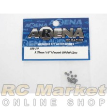 ARENA CDB-317 3.175mm (1/8") Ceramic Diff Ball 12pcs ARENA CDB-317 3.175mm (1/8") Ceramic Diff Ball 12pcs