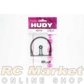 HUDY 107772 Professional 1/10 TC Wheel Arch Marker + Wheel Adapter & Nut