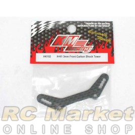 KM RACING HK102 H-K1 3mm Front Carbon Shock Tower