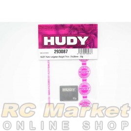 HUDY 293087 Pure Tungsten Weight Thin - 31X26mm - 20g HUDY 293087 Pure Tungsten Weight Thin - 31X26mm - 20g