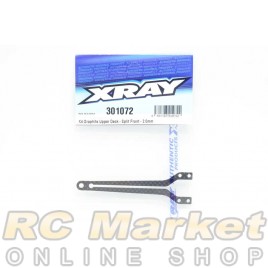 XRAY 301072 X4 Graphite Upper Deck - Split Front - 2.0mm