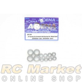 ARENA BER-S04 EP Touring Car Economic Ball Bearing Set (Metal Seal) ( 6X10X3-8pcs , 10X15X4-4pcs)