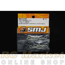 SMJ SMJ1315G Ultra GG Body Clip 8mm (L, R each 4pcs) SMJ SMJ1315G Ultra GG Body Clip 8mm (L, R each 4pcs)