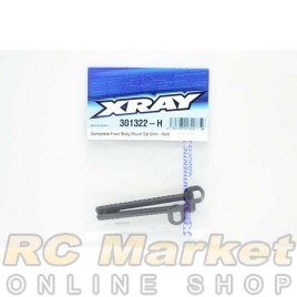 XRAY 301322-H X4 Front Body Mount Set 6mm - Hard