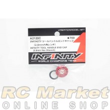 INFINITY A2120C Tool Handle End Cap (2.0mm Hex Wrench)