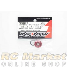 INFINITY A2125BPC Tool Handle End Cap (2.5mm Ball Point Hex Wrench) INFINITY A2125BPC Tool Handle End Cap (2.5mm Ball Point Hex Wrench)