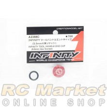 INFINITY A2355C Tool Handle End Cap (5.5mm Hex Socket)