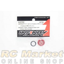 INFINITY A2370C Tool Handle End Cap (7.0mm Hex Socket)