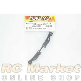 YOKOMO B11-018 BD11 Mat Graphite Rear Shock Tower