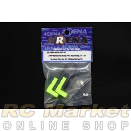 ARENA RHBP-X4ZO-ANTI-V2 Rear Horizontal Body Post Mounting Set V2 ( w/2mm Play for X4 - ZOORACING-ANTI )