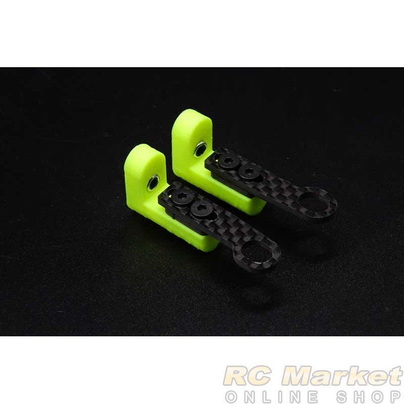 ARENA RHBP-X4ZO-V2 Rear Horizontal Body Post Mounting Set V2 ( w/2mm Play for X4 - ZOORACING )