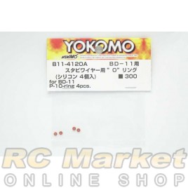 YOKOMO B11-412OA BD11 P-10-Ring (4pcs)