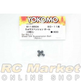YOKOMO B11-B50A BD11 Steel 5Φ Suspension Ball (4pcs) YOKOMO B11-B50A BD11 Steel 5Φ Suspension Ball (4pcs)