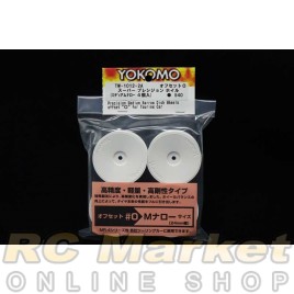 YOKOMO TW1012-2A Dish Wheel White 4pcs