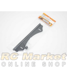 SMJ SMJ2285C Light Weight Lip Spoiler Set (Carbon Style, 1/10GP Racing Bodyshell)