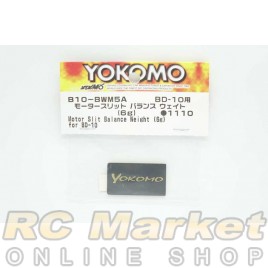 YOKOMO B10-BWM5A Motor Slit Balance Weight (6g) for BD-10