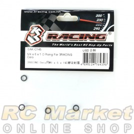 3RACING SAK-C145 M4 X 6 X 1 O Roing For CERO