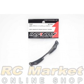 INFINITY T327 IF14-2TE USP2 Graphite Rear Shock Tower
