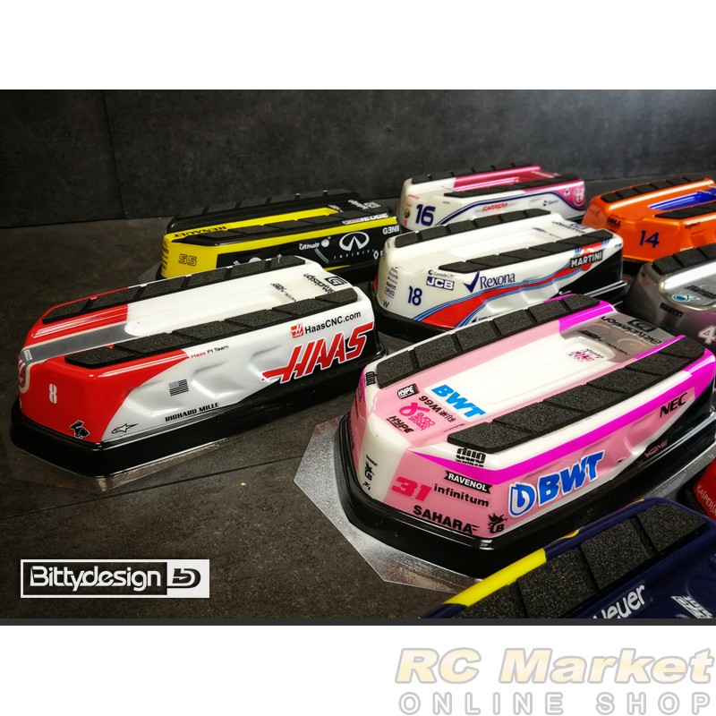 BITTYDESIGN BDCS-ON10 Car Stand 1/10 TC and F1 Cars