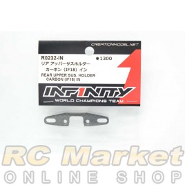 INFINITY R0232-IN IF18-2 Rear Upper Sus Holder Carbon Graphite (IF18) IN