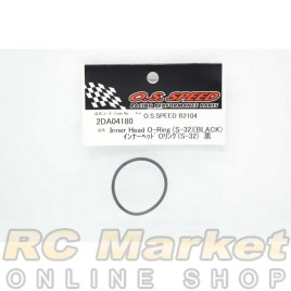 O.S. SPEED 2DA04180 Inner Head O-Ring (S-32)(Black) O.S. SPEED 2DA04180 Inner Head O-Ring (S-32)(Black)