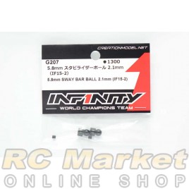 INFINITY G207 IF15-2 5.8mm Sway Bar Ball 2.1mm 