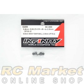 INFINITY G209 IF15-2 5.8mm Sway Bar Ball 2.5mm
