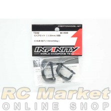 INFINITY T332 IF14-2TE C-Hub Set (-1.0mm/4deg.) INFINITY T332 IF14-2TE C-Hub Set (-1.0mm/4deg.)