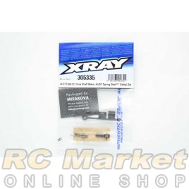 XRAY 305335 X4'24 ECS BB SC Drive Shaft 58mm -HUDY Spring Steel™- Compl.Set