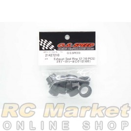 O.S. SPEED 21427210 Exhaust Seal Ring 12 (10pcs) O.S. SPEED 21427210 Exhaust Seal Ring 12 (10pcs)