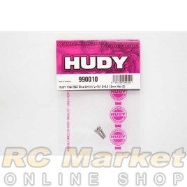 HUDY 990010 Titanium Ball Stud D=4.9 / L=10 / S=3.5 / 2mm Hex (2)