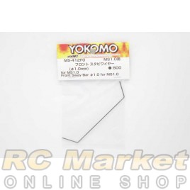 YOKOMO MS-412F0 MS1.0 Front Sway Bar φ1.0