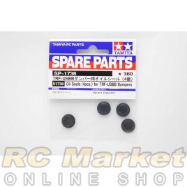 TAMIYA 51738 TRF421 Damper Oil Seals (4pcs) for TRF-USBB Dampers