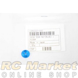 TAMIYA 13451527 TRF421 Spur Gear Nut (Blue)