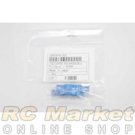 TAMIYA 19803479 TRF421 Upper Bulkhead (Blue) (2pcs) 
