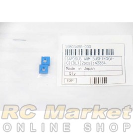 TAMIYA 19803486 TRF421 Suspension Arm Bushing A/C (Blue) 