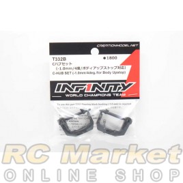 INFINITY T332B IF14-2 C-Hub Set (-1.0mm/4Deg./For Body Upstop)