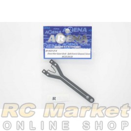 ARENA X425-01-K X4'23/24/25 Glass Fiber Upper Deck - Split Front V-Shaped 2.0mm