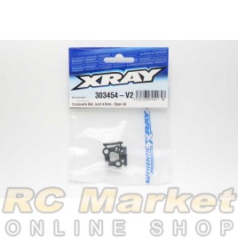 XRAY 303454-V2 X4'25 Composite Ball Joint 4.9mm - Open (4)