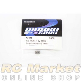 MUGEN SEIKI A2445 MTC3 Tungsten Weight 5g MUGEN SEIKI A2445 MTC3 Tungsten Weight 5g