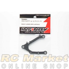 INFINITY TS099H IF14 SPECIALE Front Lower Arm (Left/Hard) INFINITY TS099H IF14 SPECIALE Front Lower Arm (Left/Hard)